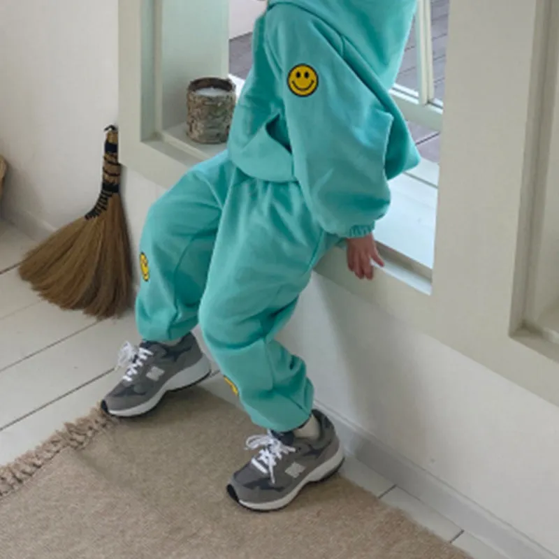2-Piece Parent-child Smiley Set