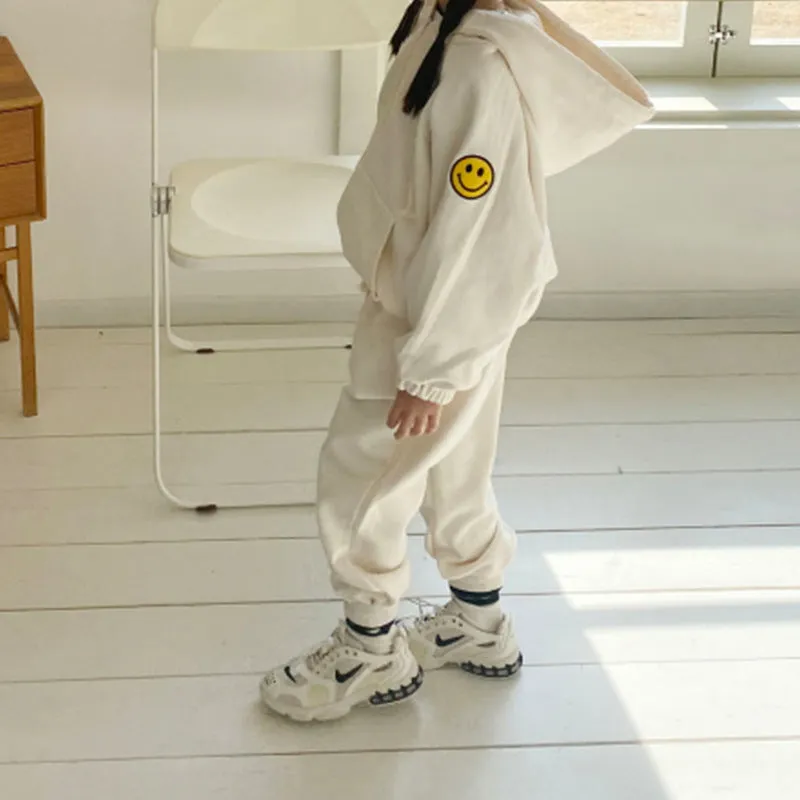 2-Piece Parent-child Smiley Set