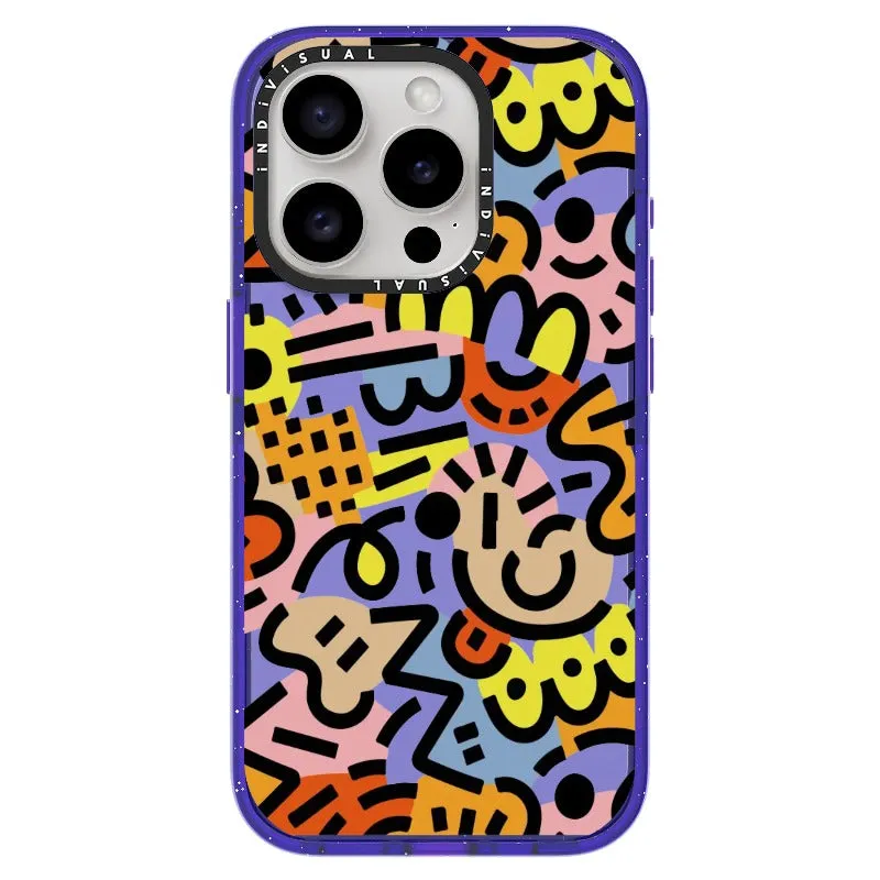 Abstract Line and Color Design Phone Case_iPhone Ultra-Impact Case [1459605]