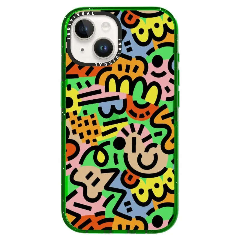 Abstract Line and Color Design Phone Case_iPhone Ultra-Impact Case [1459605]