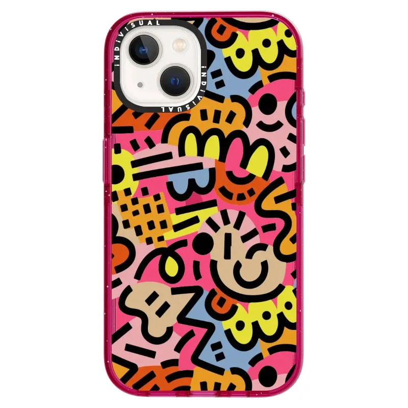 Abstract Line and Color Design Phone Case_iPhone Ultra-Impact Case [1459605]