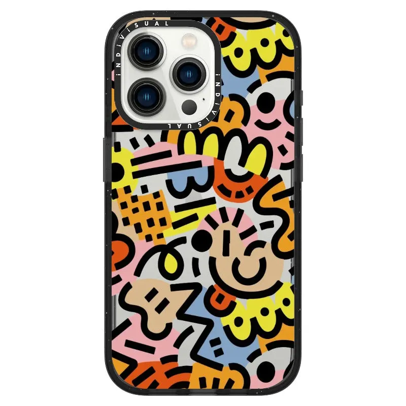 Abstract Line and Color Design Phone Case_iPhone Ultra-Impact Case [1459605]