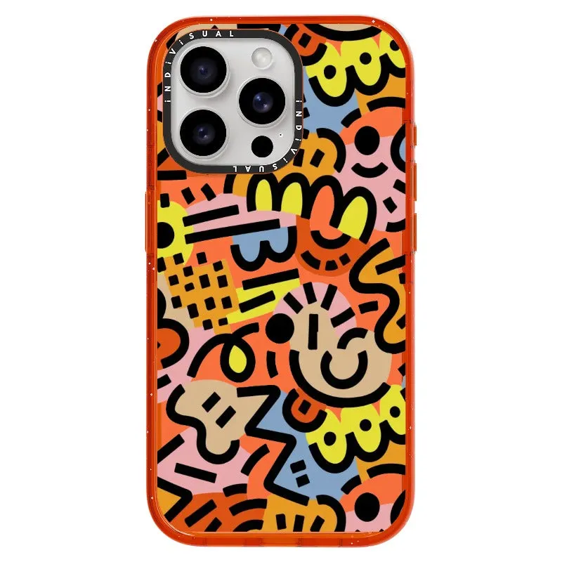 Abstract Line and Color Design Phone Case_iPhone Ultra-Impact Case [1459605]