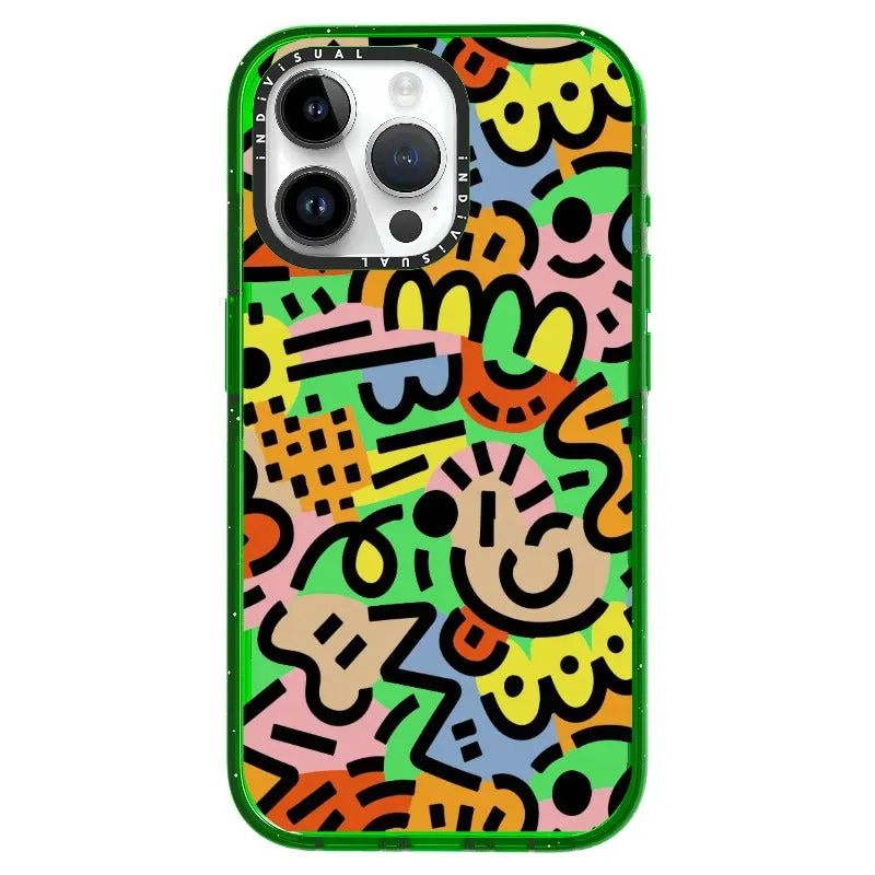Abstract Line and Color Design Phone Case_iPhone Ultra-Impact Case [1459605]