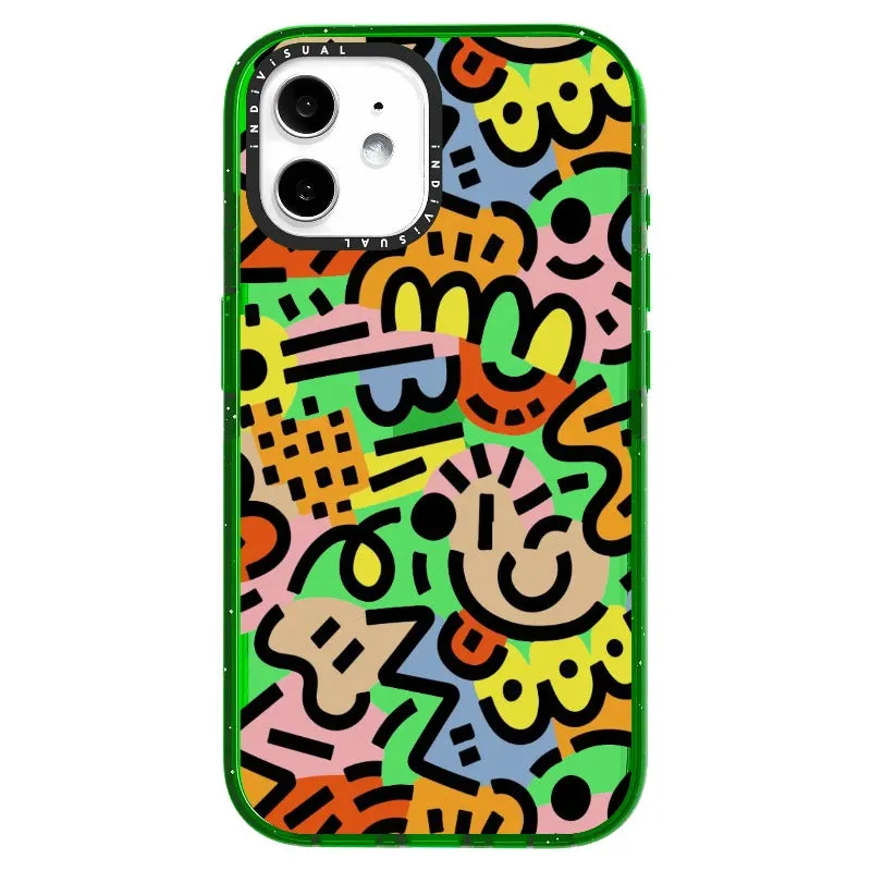 Abstract Line and Color Design Phone Case_iPhone Ultra-Impact Case [1459605]
