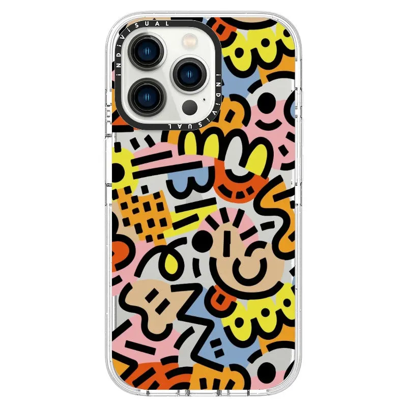Abstract Line and Color Design Phone Case_iPhone Ultra-Impact Case [1459605]