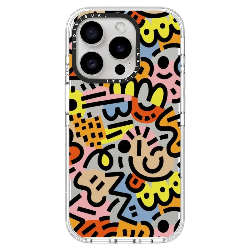 Abstract Line and Color Design Phone Case_iPhone Ultra-Impact Case [1459605]