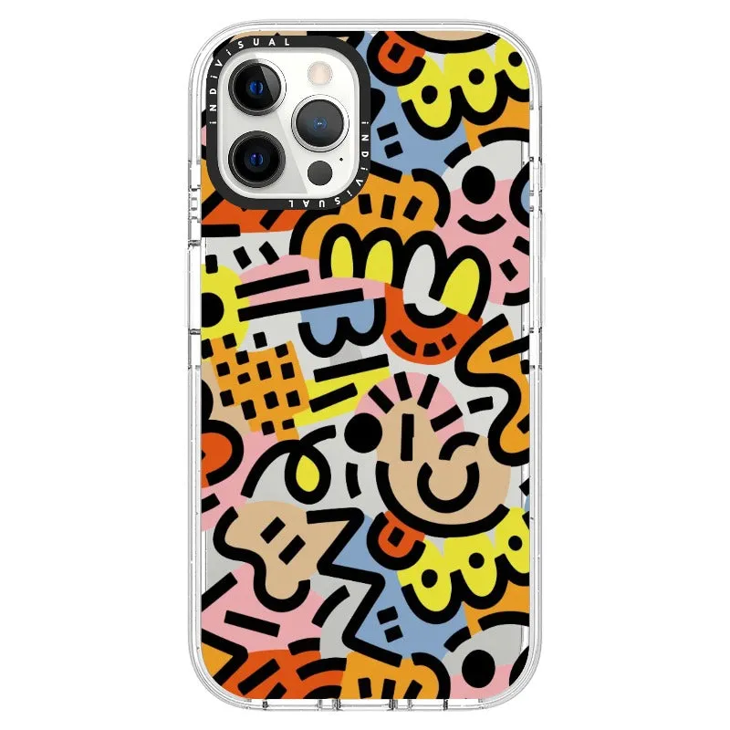 Abstract Line and Color Design Phone Case_iPhone Ultra-Impact Case [1459605]