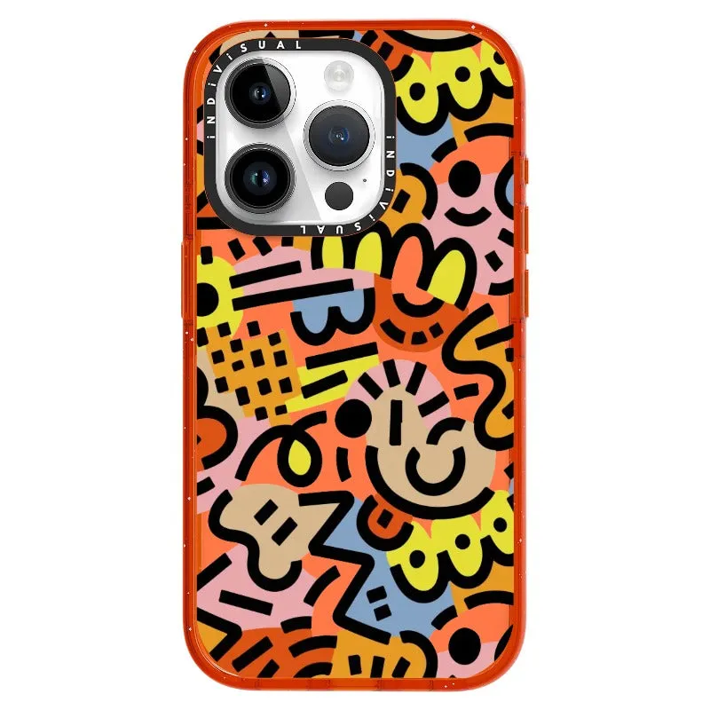 Abstract Line and Color Design Phone Case_iPhone Ultra-Impact Case [1459605]
