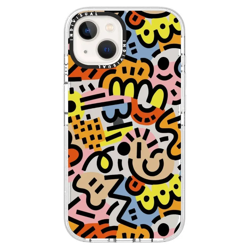 Abstract Line and Color Design Phone Case_iPhone Ultra-Impact Case [1459605]