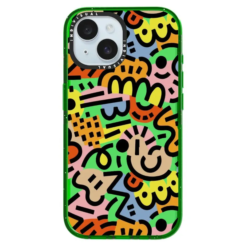 Abstract Line and Color Design Phone Case_iPhone Ultra-Impact Case [1459605]