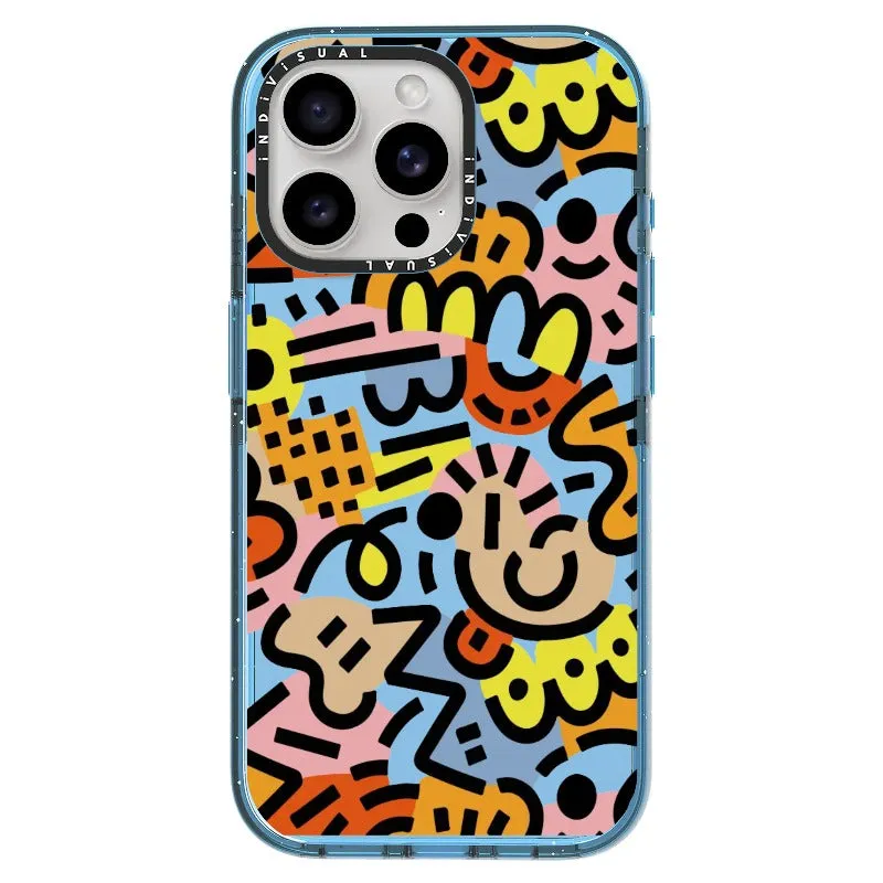 Abstract Line and Color Design Phone Case_iPhone Ultra-Impact Case [1459605]