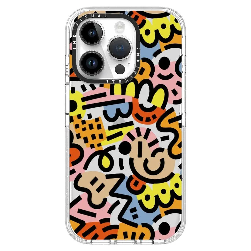 Abstract Line and Color Design Phone Case_iPhone Ultra-Impact Case [1459605]