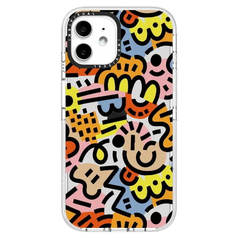 Abstract Line and Color Design Phone Case_iPhone Ultra-Impact Case [1459605]