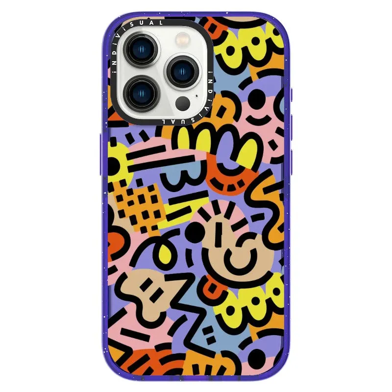 Abstract Line and Color Design Phone Case_iPhone Ultra-Impact Case [1459605]