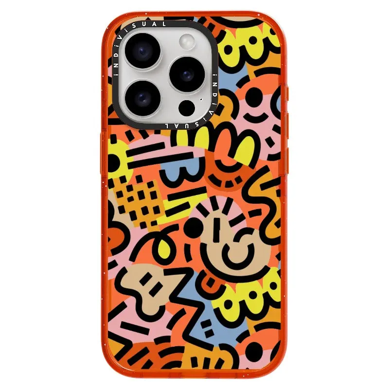 Abstract Line and Color Design Phone Case_iPhone Ultra-Impact Case [1459605]
