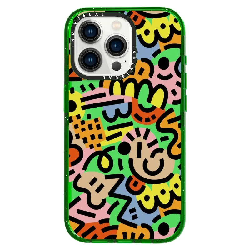 Abstract Line and Color Design Phone Case_iPhone Ultra-Impact Case [1459605]