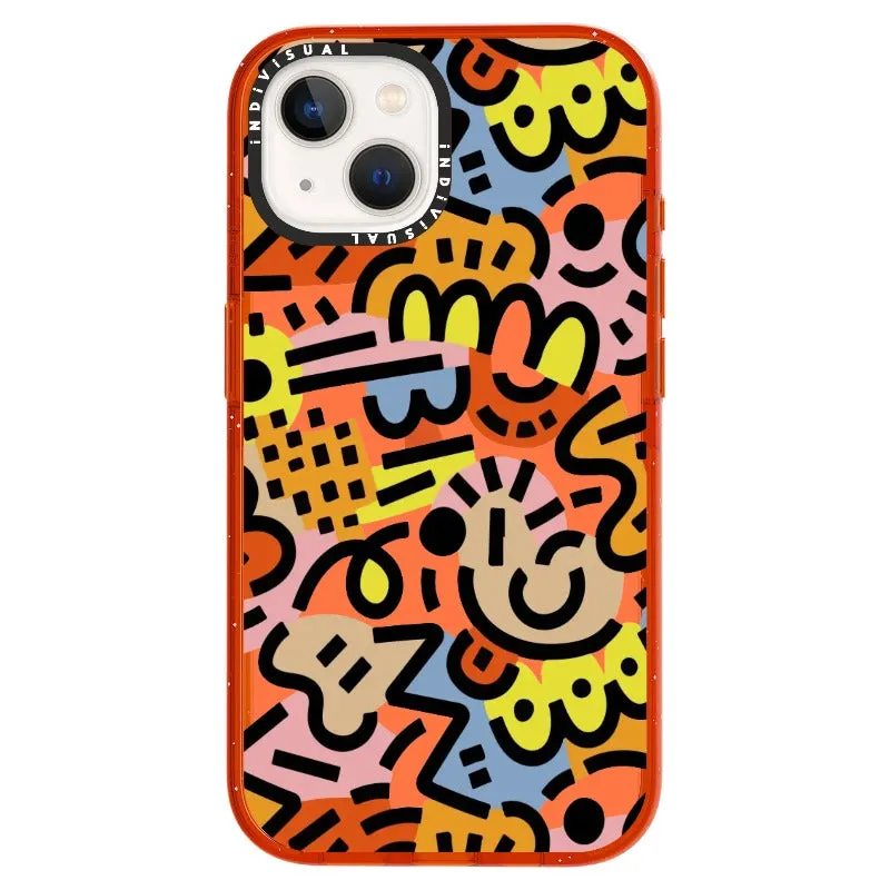 Abstract Line and Color Design Phone Case_iPhone Ultra-Impact Case [1459605]