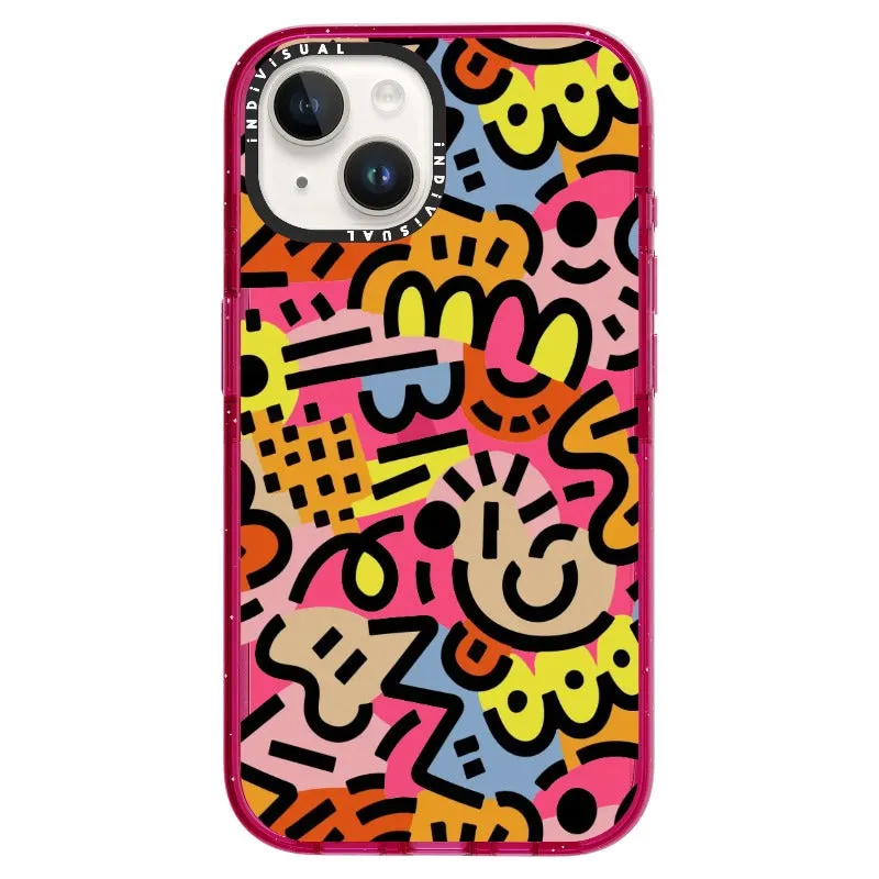 Abstract Line and Color Design Phone Case_iPhone Ultra-Impact Case [1459605]