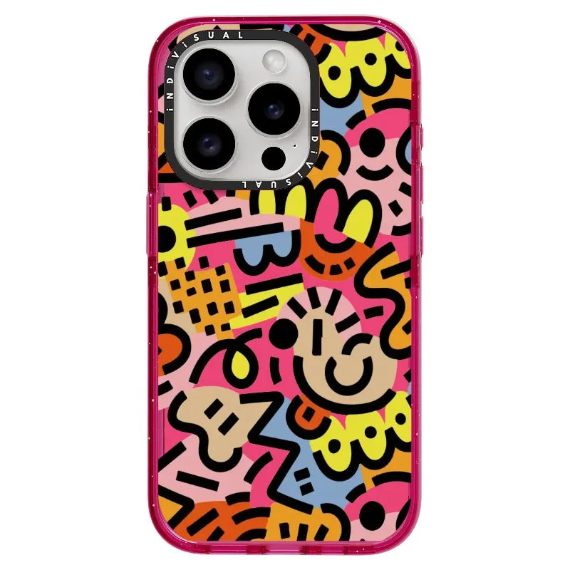 Abstract Line and Color Design Phone Case_iPhone Ultra-Impact Case [1459605]