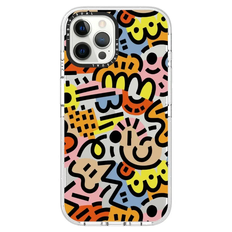 Abstract Line and Color Design Phone Case_iPhone Ultra-Impact Case [1459605]