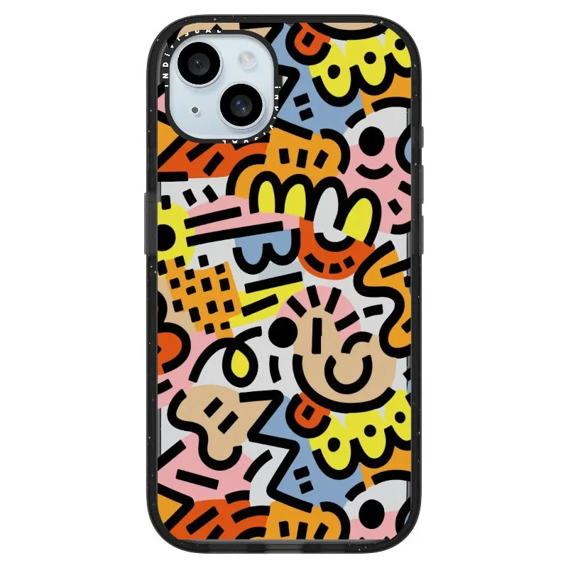 Abstract Line and Color Design Phone Case_iPhone Ultra-Impact Case [1459605]