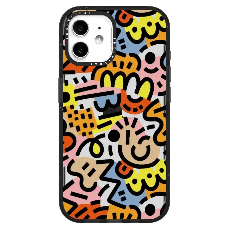Abstract Line and Color Design Phone Case_iPhone Ultra-Impact Case [1459605]