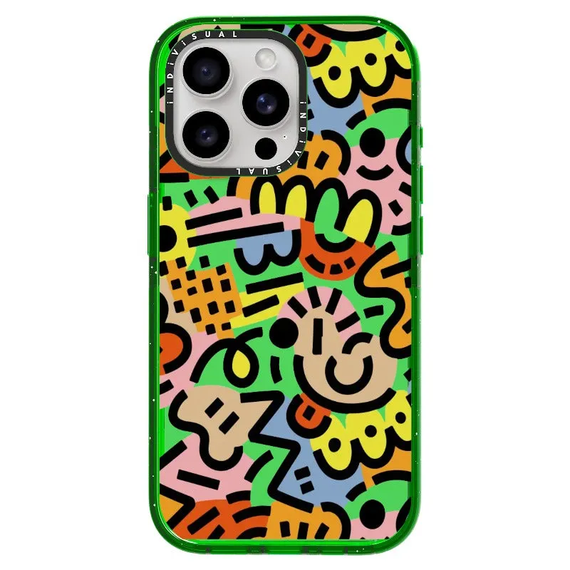 Abstract Line and Color Design Phone Case_iPhone Ultra-Impact Case [1459605]