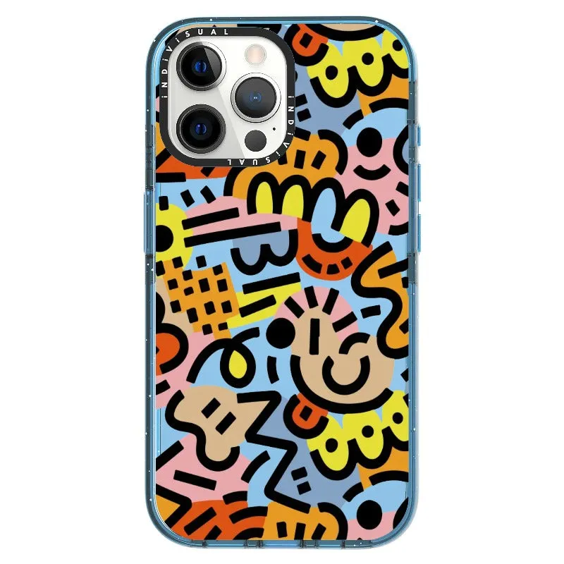 Abstract Line and Color Design Phone Case_iPhone Ultra-Impact Case [1459605]