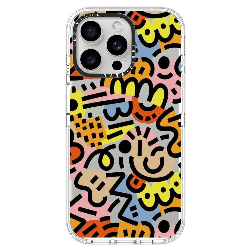 Abstract Line and Color Design Phone Case_iPhone Ultra-Impact Case [1459605]