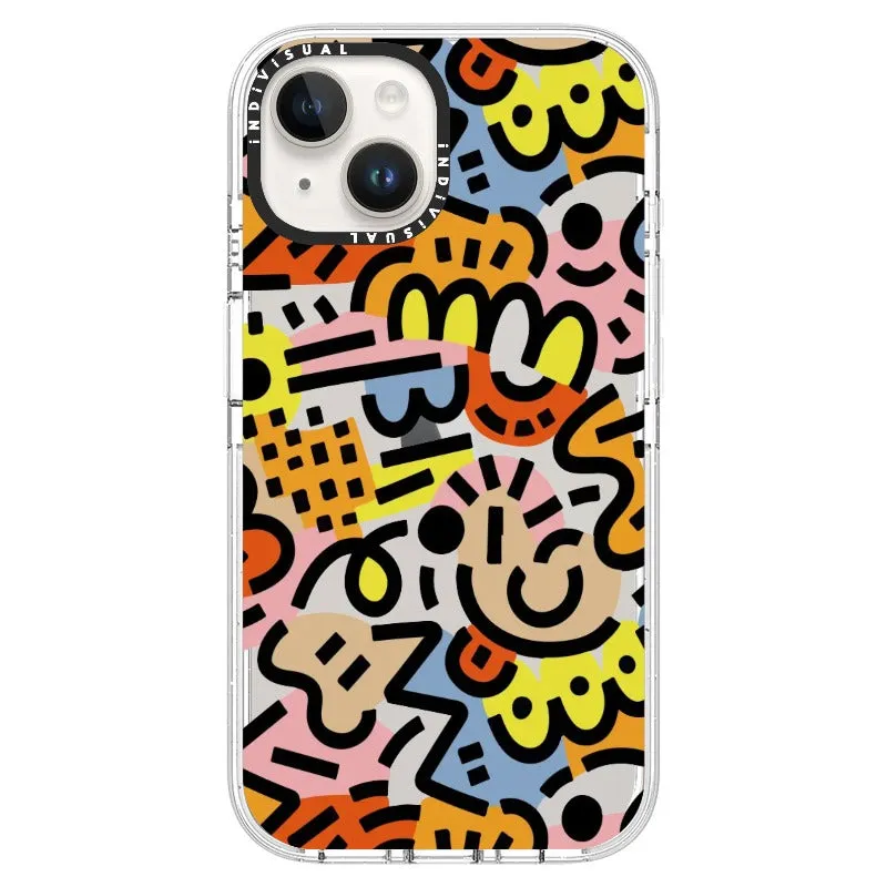 Abstract Line and Color Design Phone Case_iPhone Ultra-Impact Case [1459605]