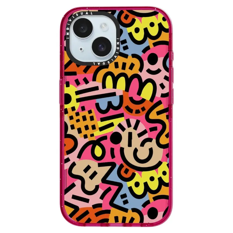 Abstract Line and Color Design Phone Case_iPhone Ultra-Impact Case [1459605]
