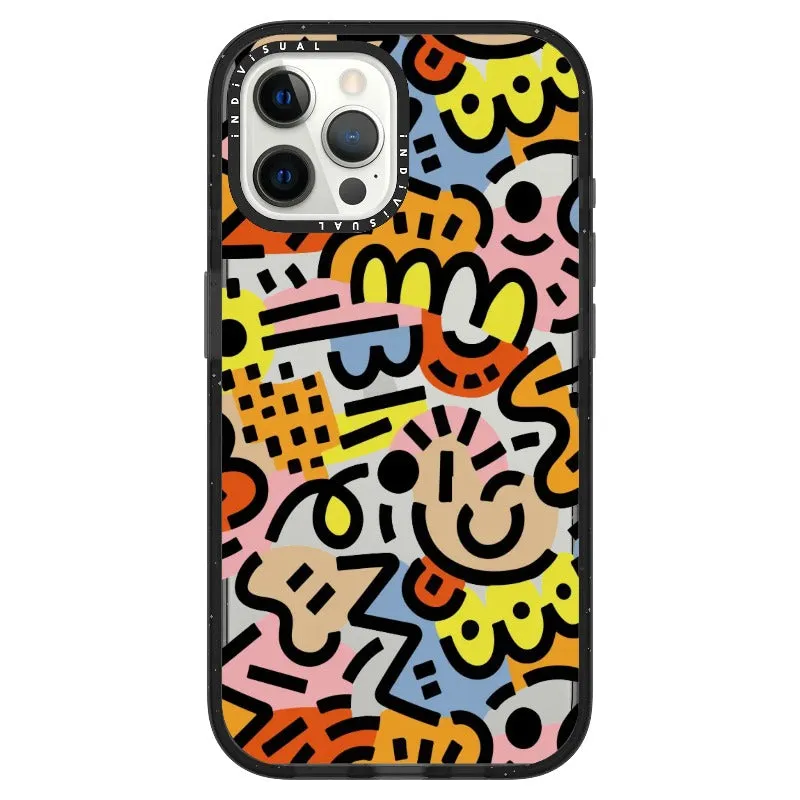 Abstract Line and Color Design Phone Case_iPhone Ultra-Impact Case [1459605]