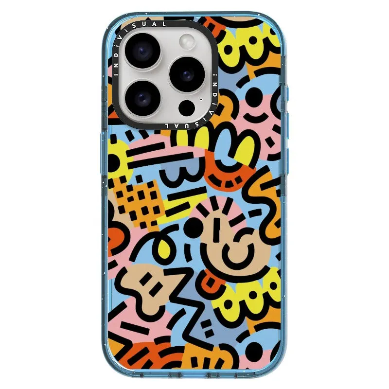Abstract Line and Color Design Phone Case_iPhone Ultra-Impact Case [1459605]