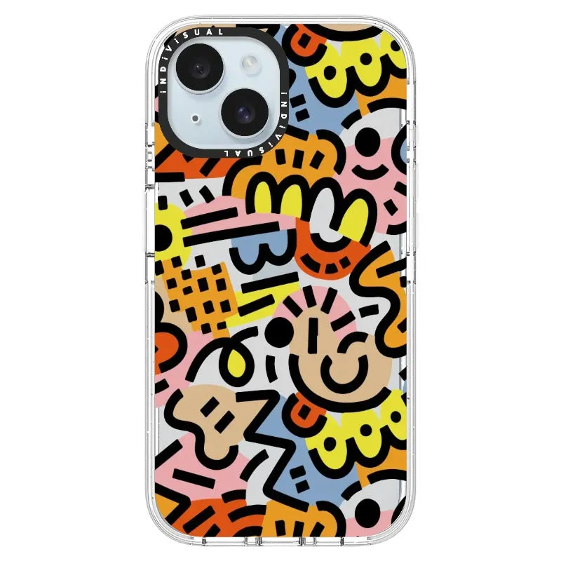 Abstract Line and Color Design Phone Case_iPhone Ultra-Impact Case [1459605]