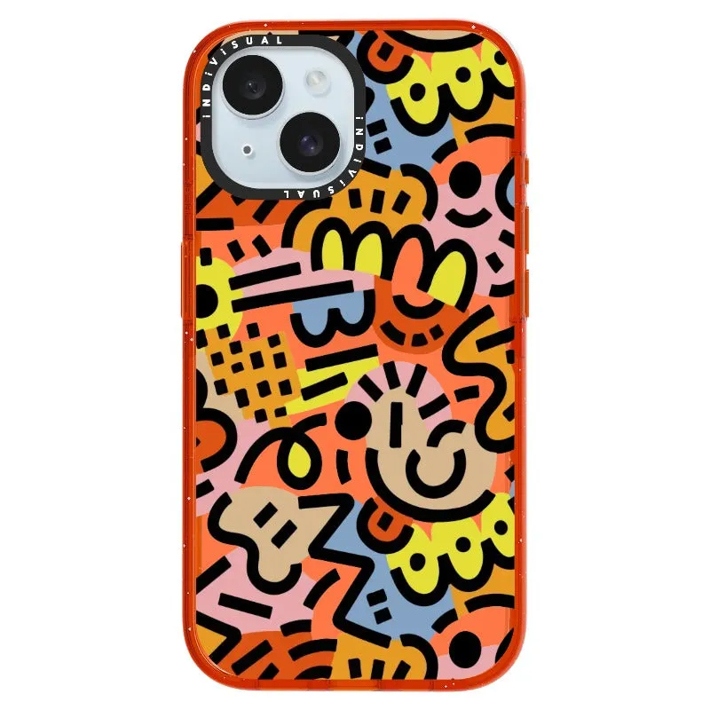Abstract Line and Color Design Phone Case_iPhone Ultra-Impact Case [1459605]