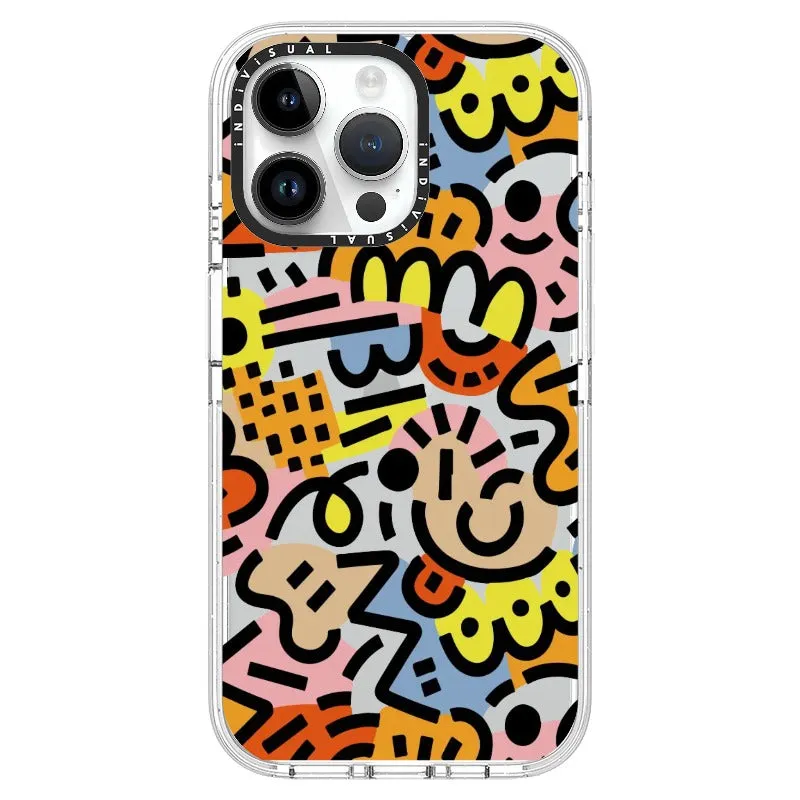 Abstract Line and Color Design Phone Case_iPhone Ultra-Impact Case [1459605]