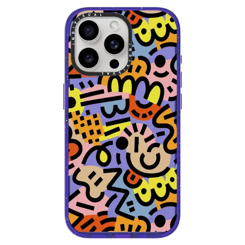 Abstract Line and Color Design Phone Case_iPhone Ultra-Impact Case [1459605]