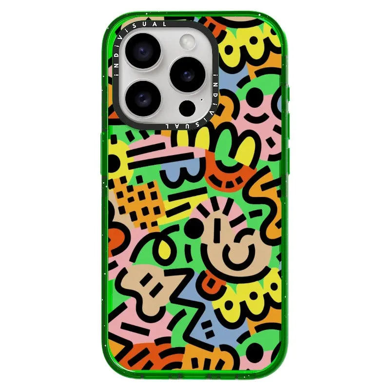 Abstract Line and Color Design Phone Case_iPhone Ultra-Impact Case [1459605]
