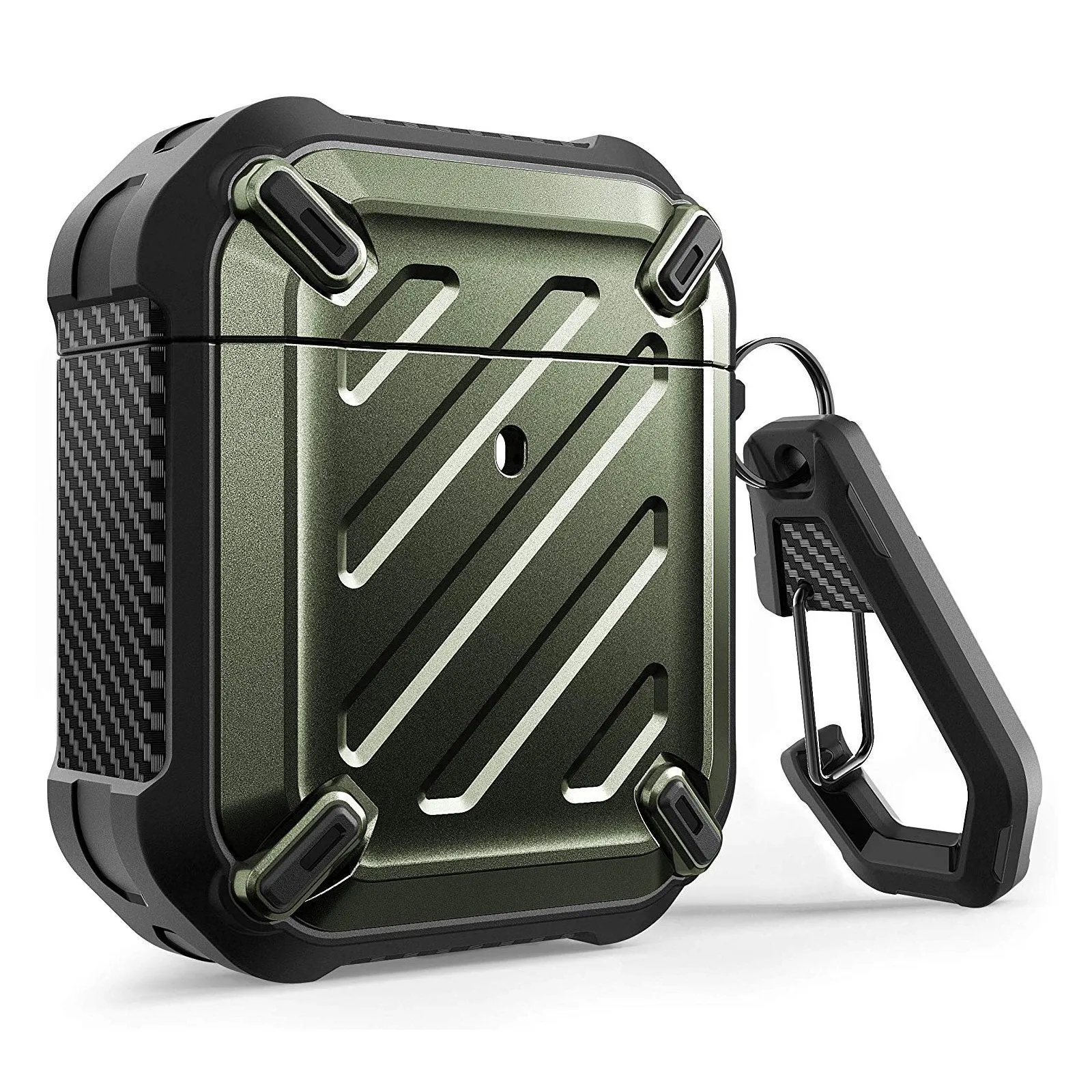 Apple AirPods 1 & 2 Unicorn Beetle Pro Rugged Case-Dark Green