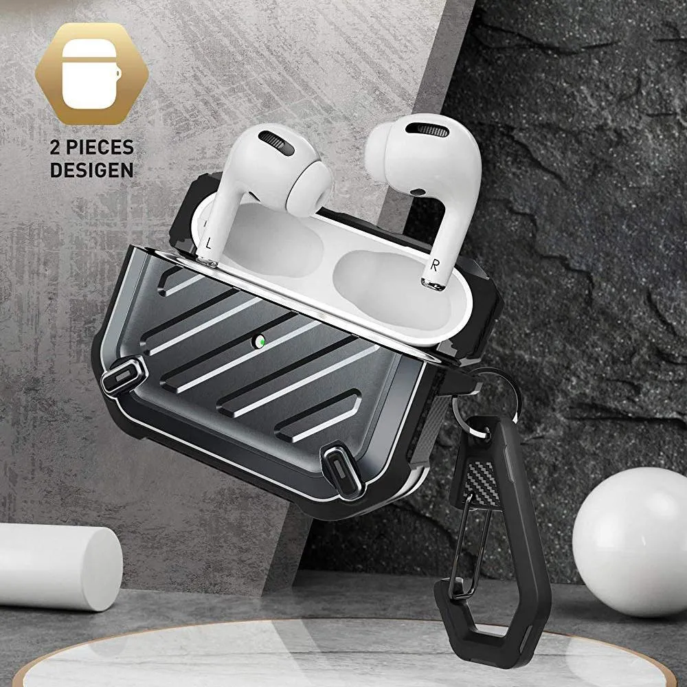 Apple AirPods Pro Unicorn Beetle Pro Rugged Case-Black