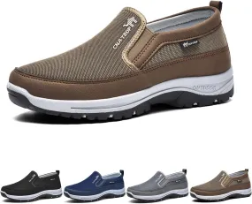 Auguscare Shoes Men, Men's Arch Support Espadrilles, Outdoor Leisure Non-Slip Orthopedic Sports Shoes Flat Walking Shoes