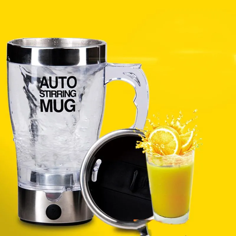 Automatic Mixing Coffee Cup