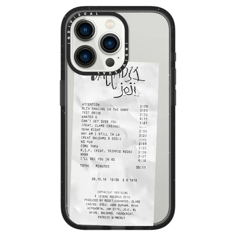 Ballads Joji Receipt Style Phone Case_iPhone Ultra-Impact Case [1522219]