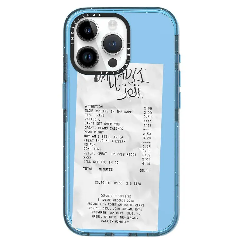 Ballads Joji Receipt Style Phone Case_iPhone Ultra-Impact Case [1522219]