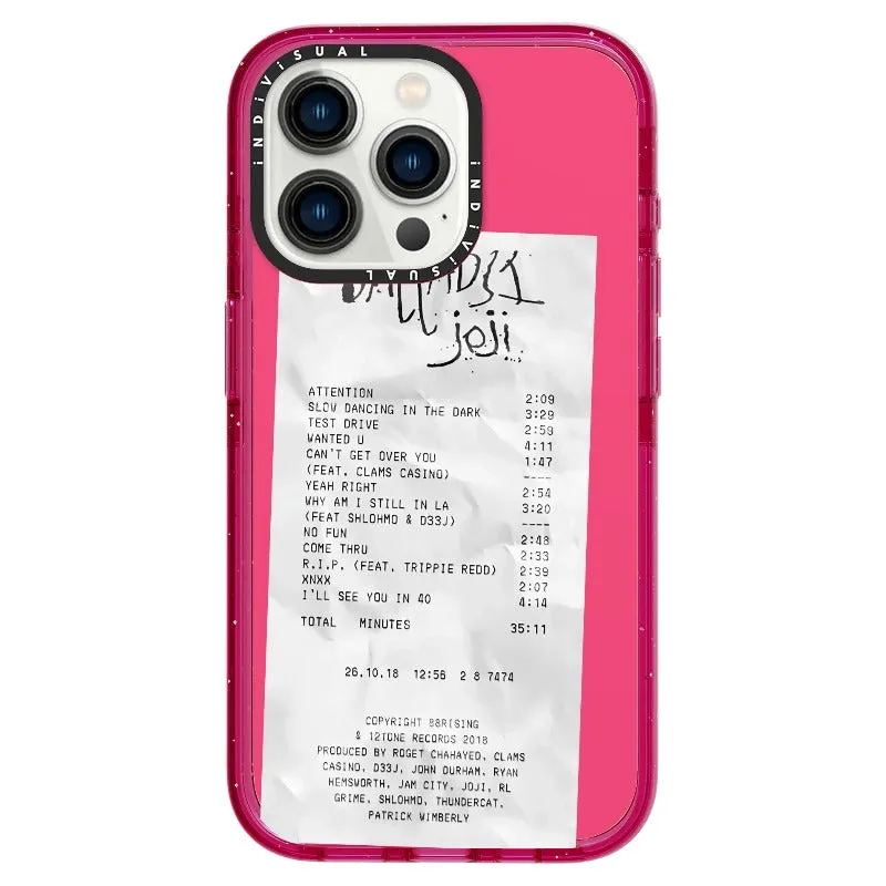 Ballads Joji Receipt Style Phone Case_iPhone Ultra-Impact Case [1522219]