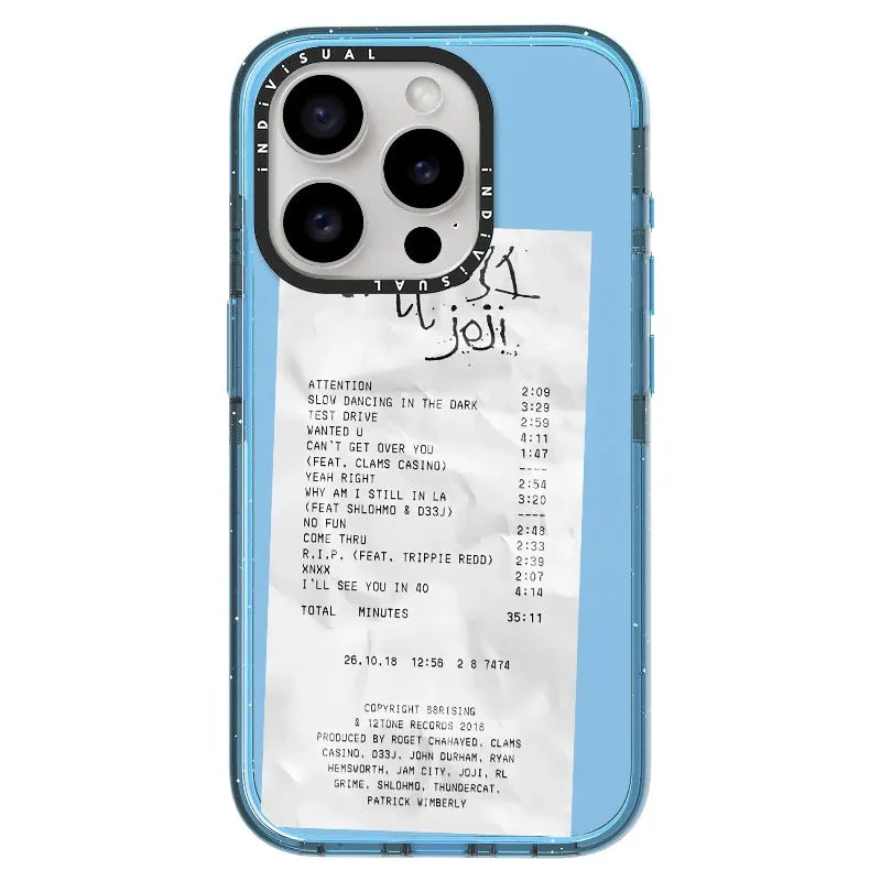Ballads Joji Receipt Style Phone Case_iPhone Ultra-Impact Case [1522219]