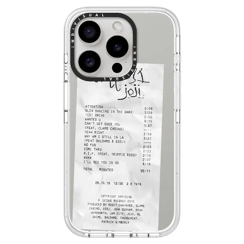Ballads Joji Receipt Style Phone Case_iPhone Ultra-Impact Case [1522219]