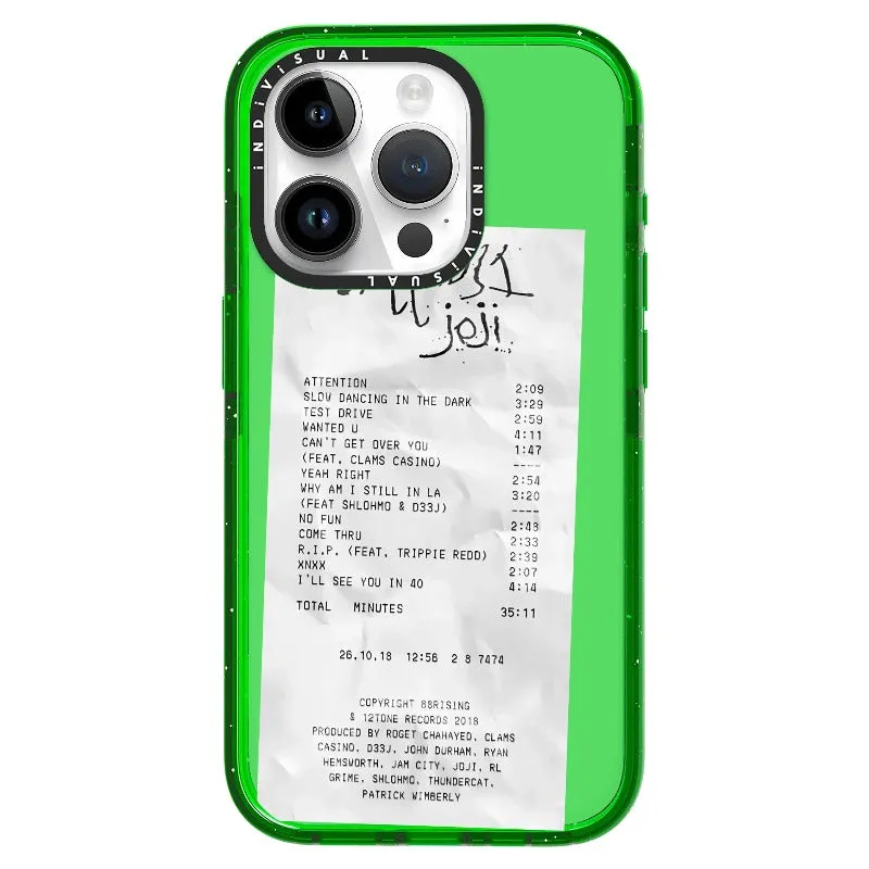 Ballads Joji Receipt Style Phone Case_iPhone Ultra-Impact Case [1522219]