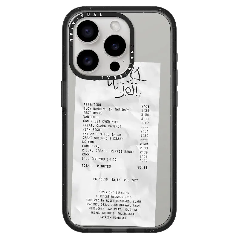 Ballads Joji Receipt Style Phone Case_iPhone Ultra-Impact Case [1522219]
